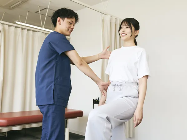 専門的な検査の様子